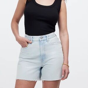 Madewell Light Blue Jean Shorts